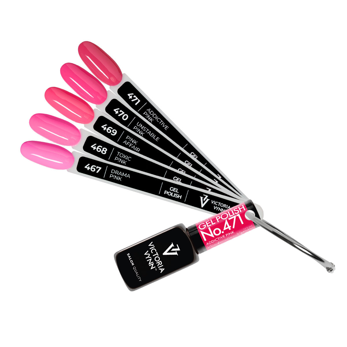 GEL POLISH  - 470 UNSTABLE PINK 8ml