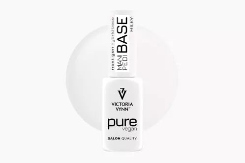 PURE VEGAN MANI PEDI BASE - milchig 8ml
