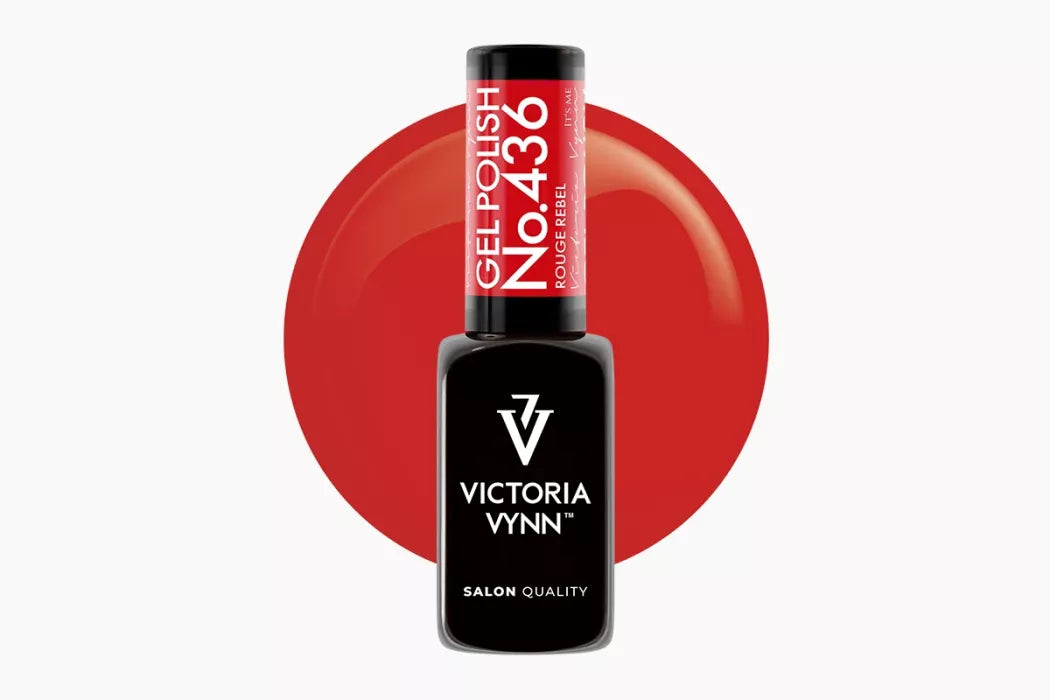 GEL POLISH  -436 Rouge Rebel