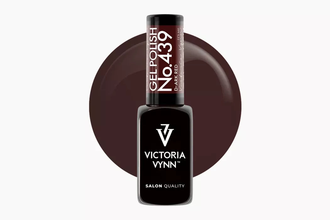 Nagellack-Gel 439 d-Ark Rot 8 ml