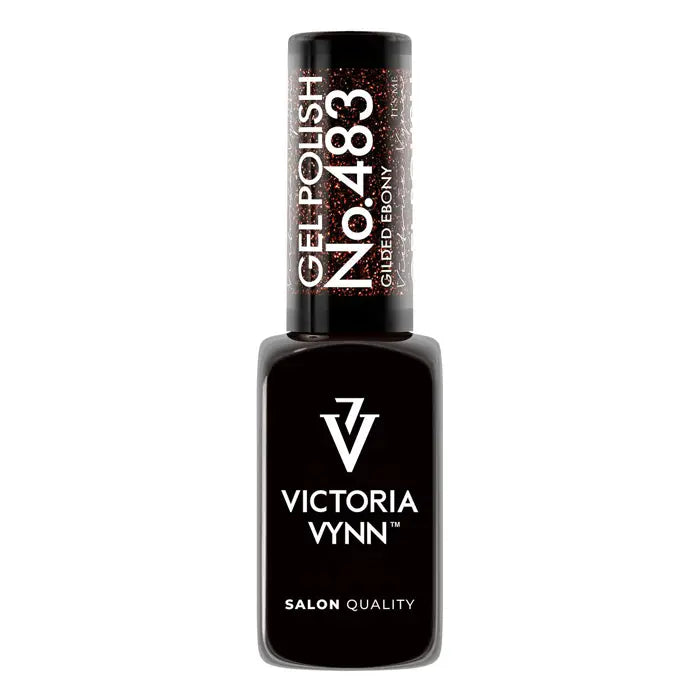 Nagellack-Gel 483 Vergoldetes Ebenholz 8 ml