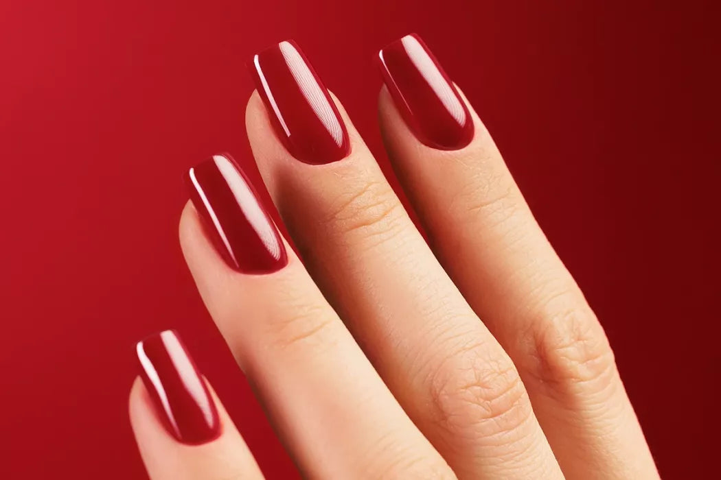 GEL POLISH Ladies Love Red + GEL POLISH TOP Matte 8 ml + GEL POLISH TOP Oh! My Gloss 8 ml