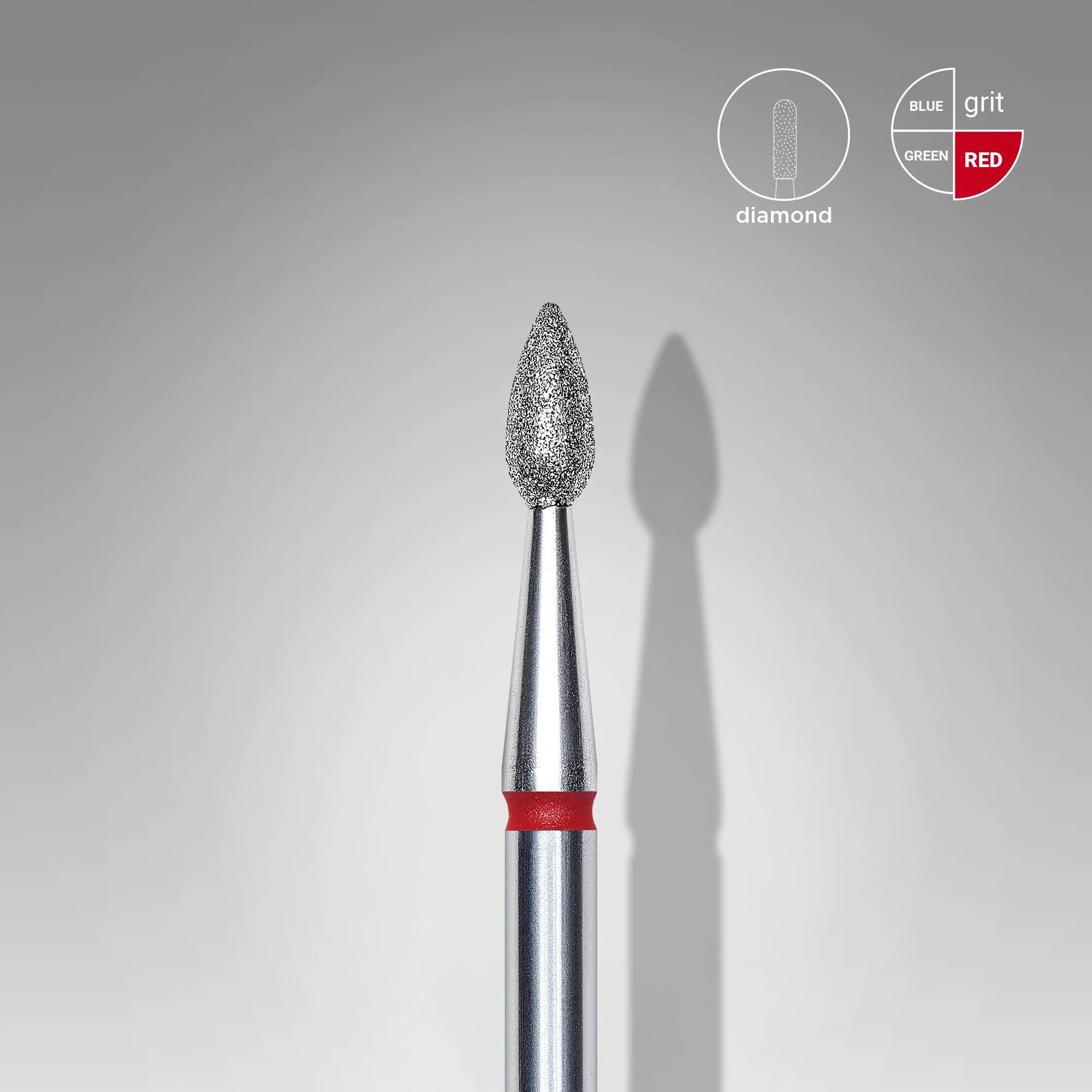 Diamant Bit Tropfen Rot