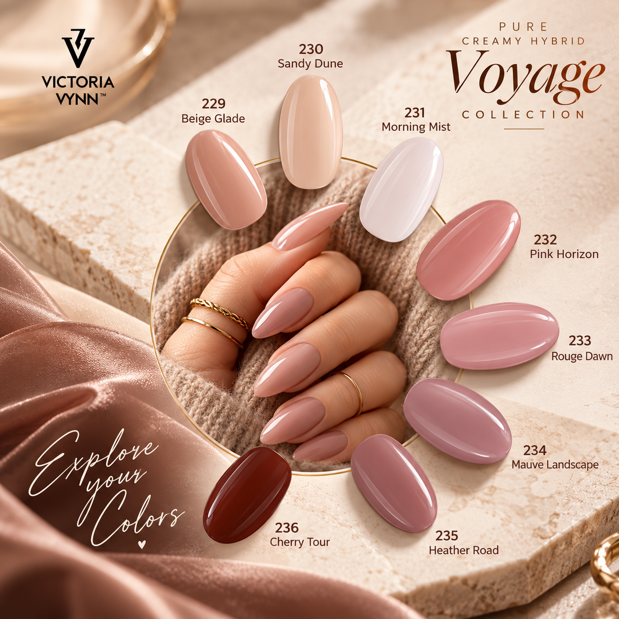 VOYAGE - Creamy Hybrid 8 Colors