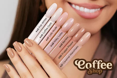 GEL POLISH  - 447 Café Nude 8 ml