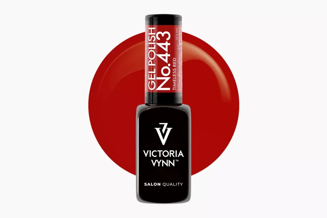 Gel Polish 443 - Timless red 8 ml