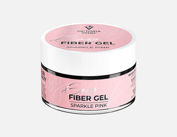 EASY FIBER GEL Sparkle  Pink 15 ml
