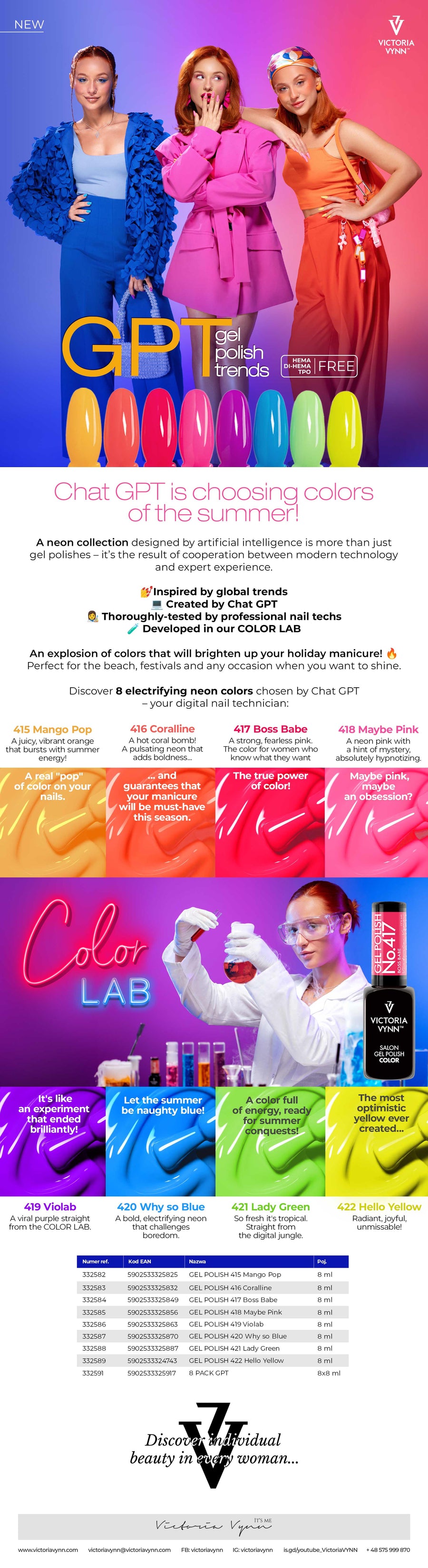 GPT - Gel Polish Trends  8+2 TPO|HEMA|DI-HEMA FREE