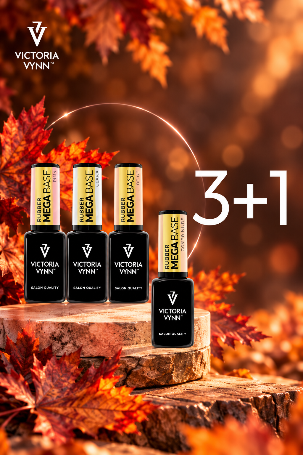 MEGA-RUBBER BASE 8ml - 3+1 gratis