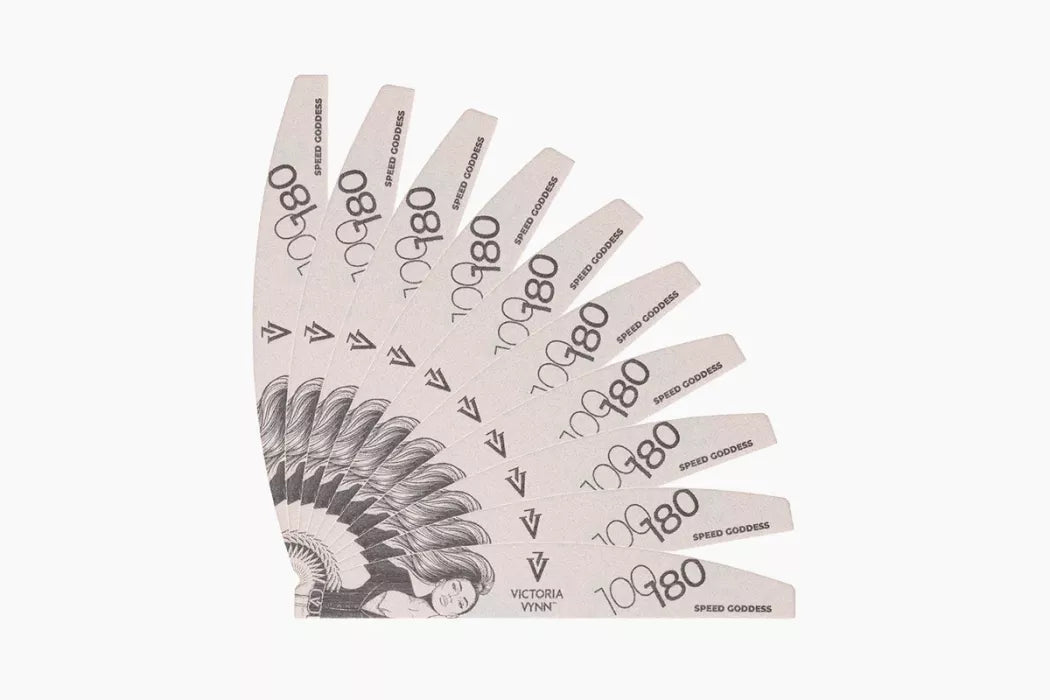 Crescent 100/180 Nagelfeile Speed Goddess 25 Stück Victoria Vynn