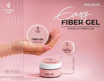 EASY FIBER GEL- NUDE 50ml DI-HEMA FREE|HEMA FREE|TPO FREE