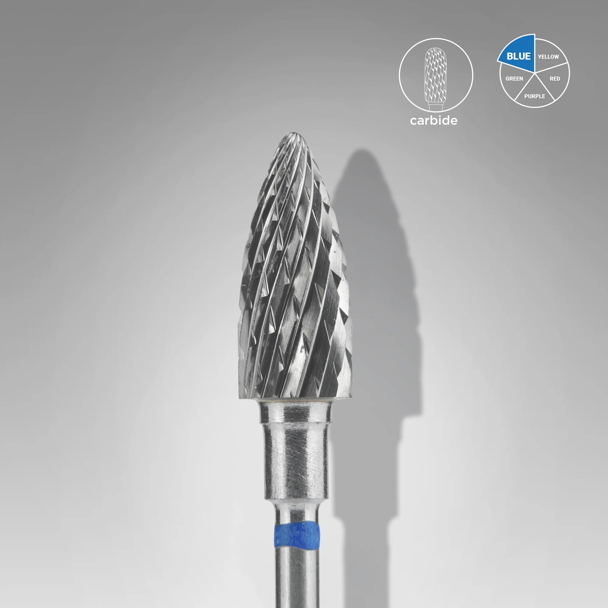 Hartmetall Bit Kegel Blau