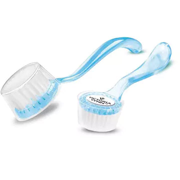 MANICURE AND PEDICURE BRUSH BLUE