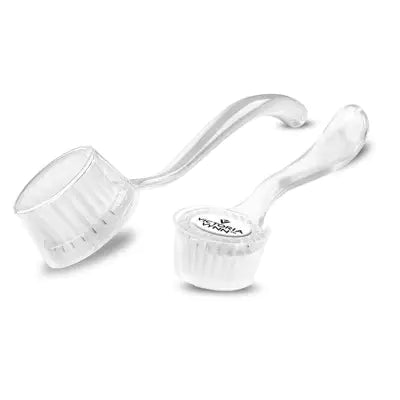 MANICURE AND PEDICURE BRUSH TRANSPARENT