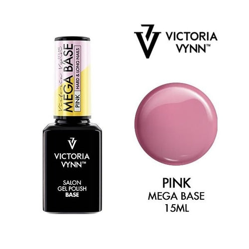MEGA BASE Pink 15ml  DI-HEMA FREE|HEMA FREE|TPO FREE
