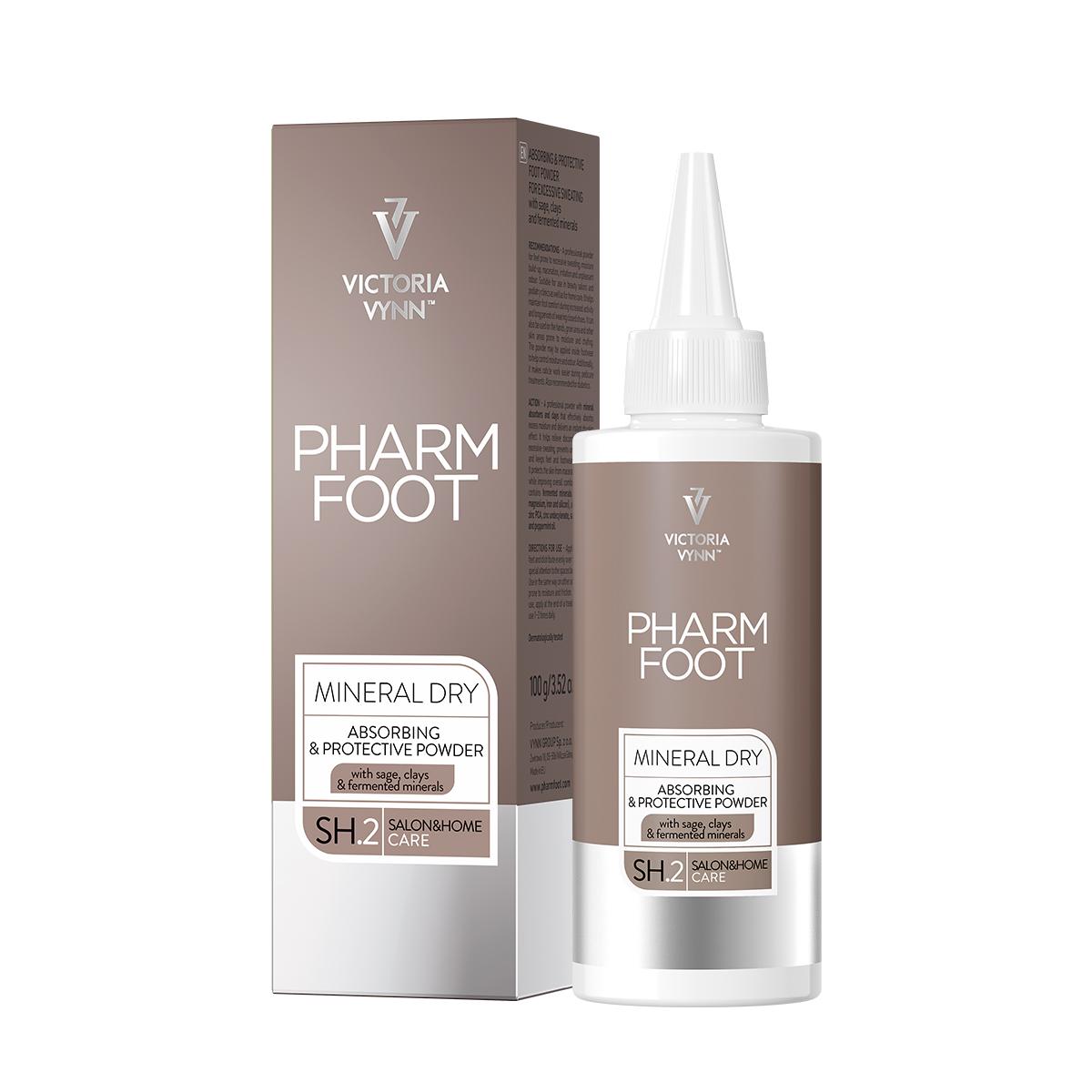 MINERAL DRY 100G ABSORBING & PROTECTIVE FOOT POWDER