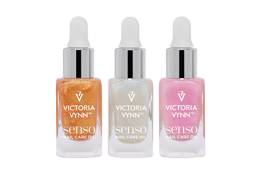 3 PACK SENSO NAIL CARE OIL Follow Me, Kiss Me, Love Me 9 ml
