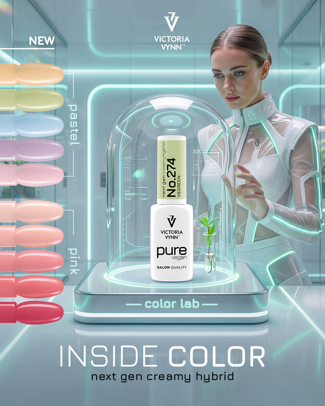 PURE VEGAN INSIDE COLOR SET 8ml