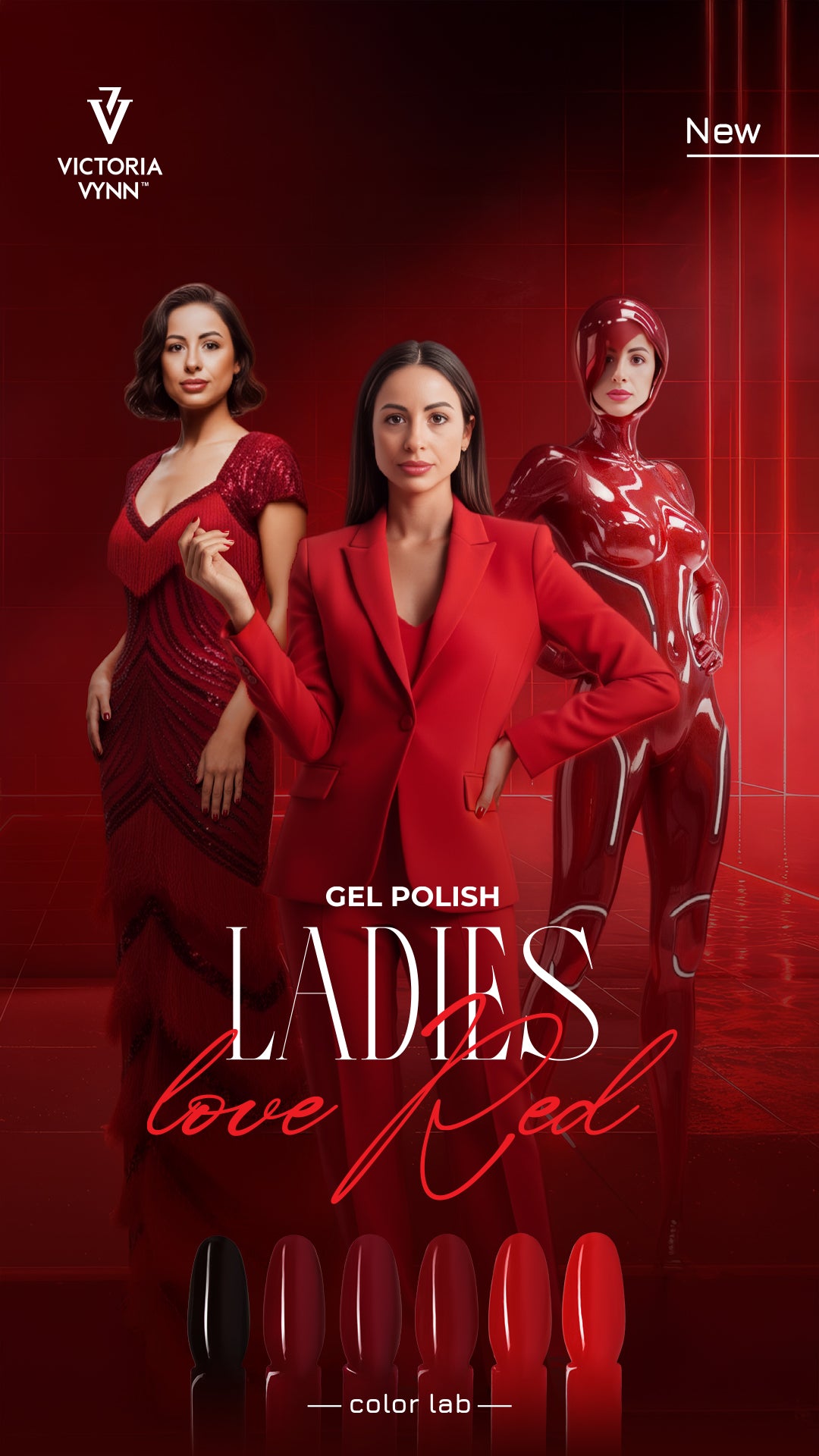 LADIES LOVE RED -  6 Colors