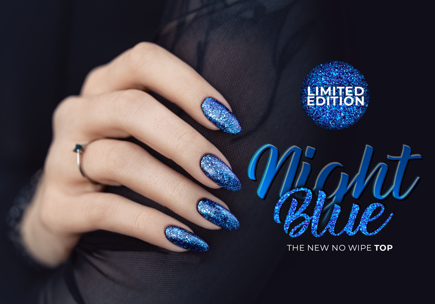 GEL POLISH - Top blue night no wipe 8ml