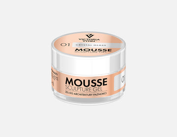 MOUSSE SCULPTURE GEL - 01 Crystal Glass 50ml