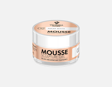 MOUSSE SCULPTURE GEL - 02 Polar White 50ml