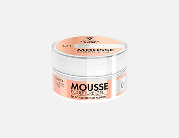 MOUSSE SCULPTURE GEL - 01 Crystal Glass 15ml